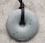 Moonstone Donut Shaped Pendant