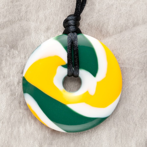 Nfl7 Pendants - Green And Gold