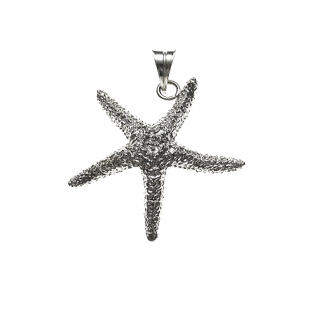 White Trash Charms SFN01S WTC Large Starfish Necklace
