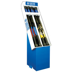 Hopkins Hoppy 13089FD Ice Scrapers Snowbrushes with Ice Chisel 36Piece Display Assortment