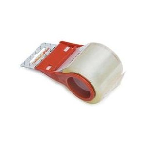 Rptd-1001 1.89 X 22 Yards Clear Packing Tape With Dispenser