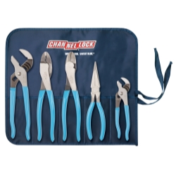Chatoolroll-52 5 Piece Plier Tool Roll Includes: 3017 430 449 426 And 909