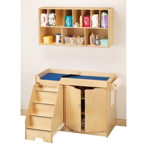 5143jc Changing Table With Stairs Combo - Right