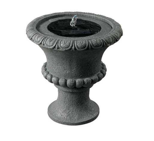 Kenroy Home 51002CON Solar Urn Solar Table Top Ftn