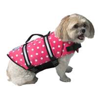 Pp1100 Doggy Vest Xxs Pink Polkado