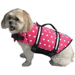 Pp1300 Doggy Vest S Pink Polkadot