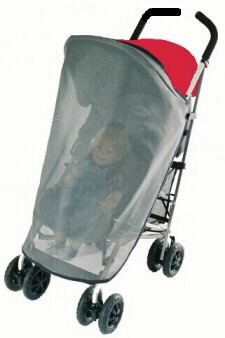 Sasha Kiddie BR03 Bumbleride Flite Single Umbrella Stroller Sun and Wind Cover Stroller Not Included