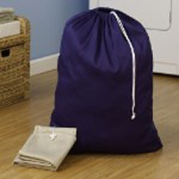 Household Essential 1201N HeavyDuty Laundry Bags  Navy