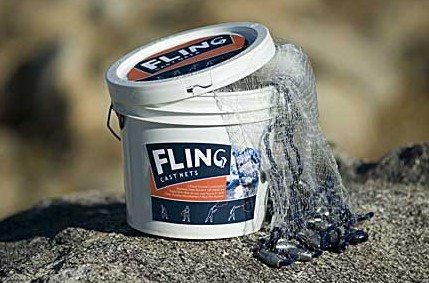 Adventure Products 31201 Fling Cast 4 Foot Net - 0.375 Inch Mesh