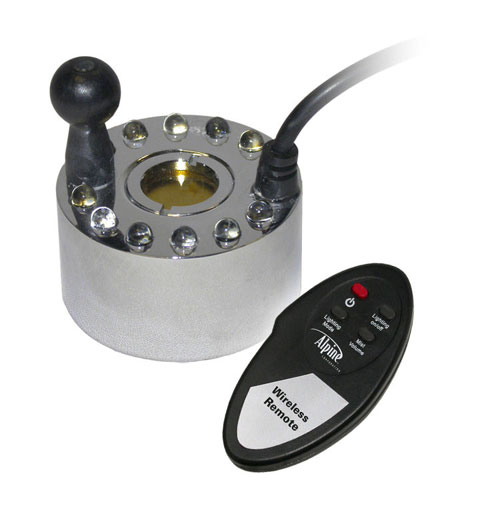 Alpine FG104LWC Fogger With LED Lights With Wireless Controller