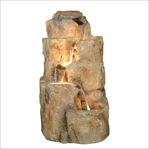 Alpine GIL118 Short Flowing Fiberglass Fountain With Light
