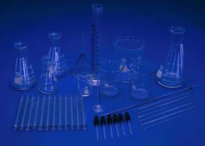 Ginsberg Scientific 7200036 Glassware Kit  36 Pieces