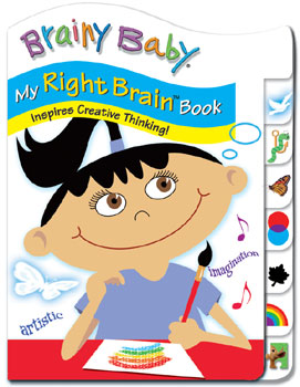 Brainy Baby 9947 My Right Brain Book by Brainy Baby