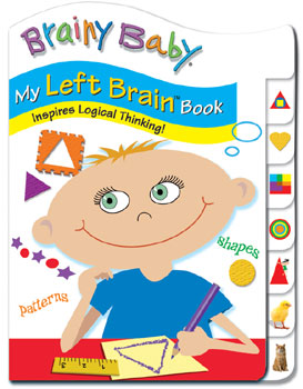 Brainy Baby 9946 My Left Brain Book by Brainy Baby