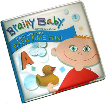 Brainy Baby 9972 Bath Time Fun Book by Brainy Baby