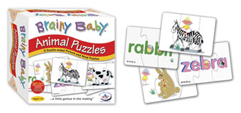 Brainy Baby 3103 Animal Puzzle