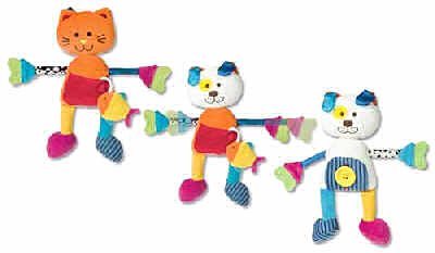 Brainy Baby 59780 Flip Around Friends Kitty-Doggy... by Brainy Baby