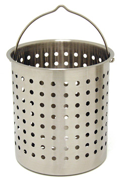 B124 24 Quart Perforated Basket
