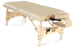 Chattanooga 92012 Wood Massage Table in Mushroom