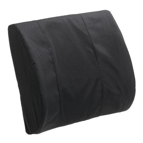 555-7300-0200 Standard Lumbar Cushion With Strap - Black