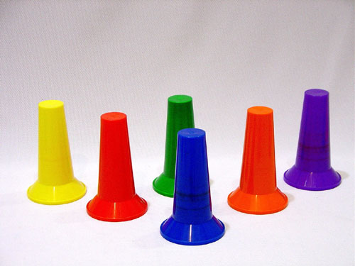Everrich EVB-0044 Colorful Cone - 48 Piece Set