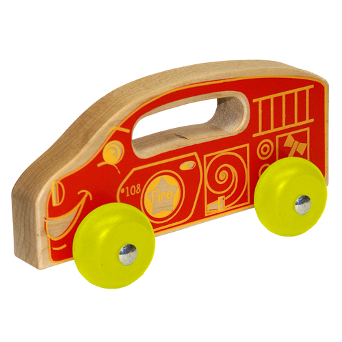 Holgate HHZ106 Handeez Wooden Fire Truck Toy