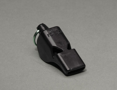 Hallmark 15601 Fox 40 Medium Black Whistle