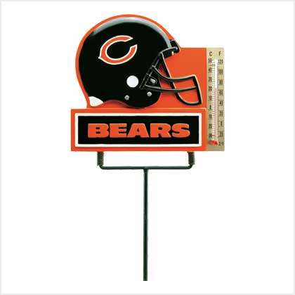 Chicago Bears Thermometer Stake