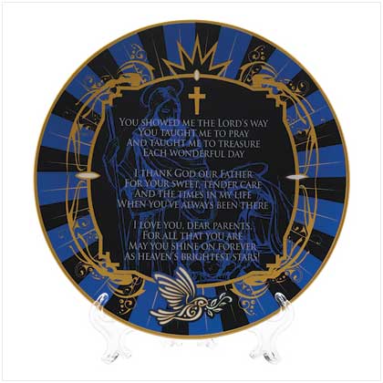 Parents Prayer Plaque by SWM