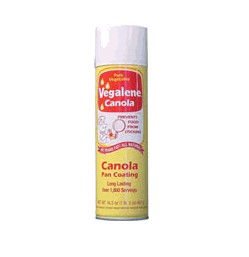 Vegalene Cooking Spray - 21 Ounce Can - Case Of 6 - 857220