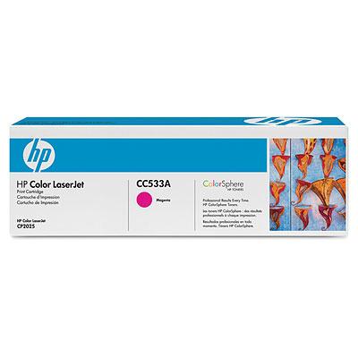 HP Consumables CC533A HP Color LaserJet Magenta