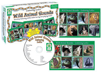 Carson Dellosa Ke-846028 Game Wild Animal Sounds