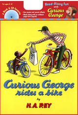 Houghton Mifflin Ho061868946X Carry Along Book Cd Curious George Rides A Bike