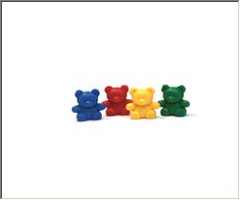 LEARNING RESOURCES LER0726 COUNTERS BABY BEAR 4... by LEARNING RESOURCES