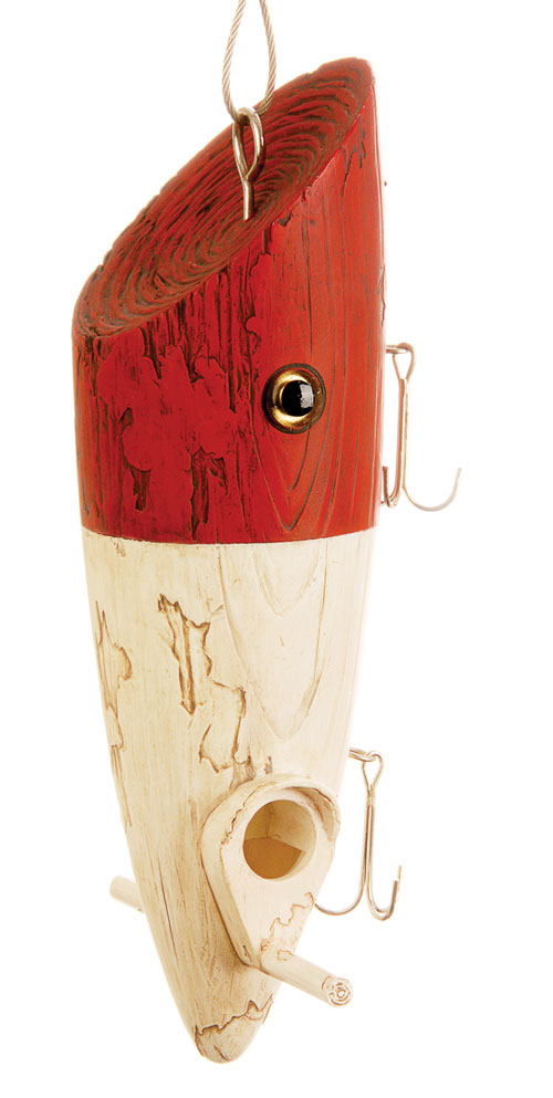 Vintage Lure Bird Feeder