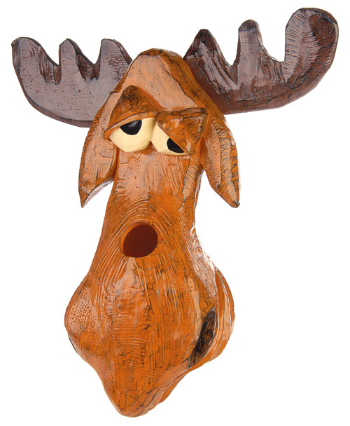 Outside Inside OUT99822 Muddled Moose Birdhouse