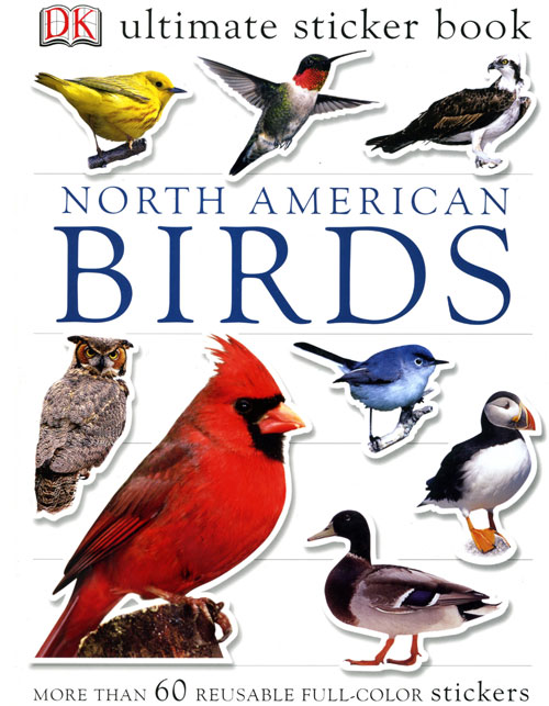 Penguin Group PG9780756615093 North American Birds Sticker Book Penguin Group PG9780756615093 North American Birds Sticker Book
