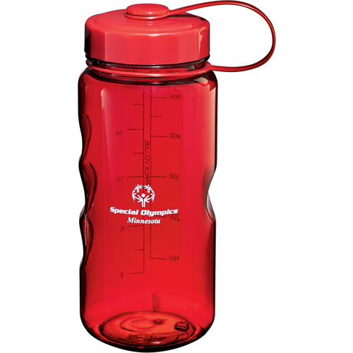 Leeds 1621-66RD Excursion BPA Free Sport Bottle - Red