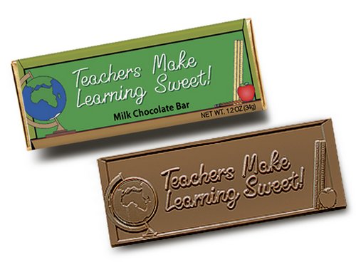 310007 Teachers Make Learning Sweet Wrapper Bars - Pack Of 50