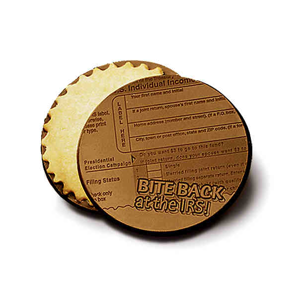 320420 Bite Back At The Irs Cookie - Pack Of 50