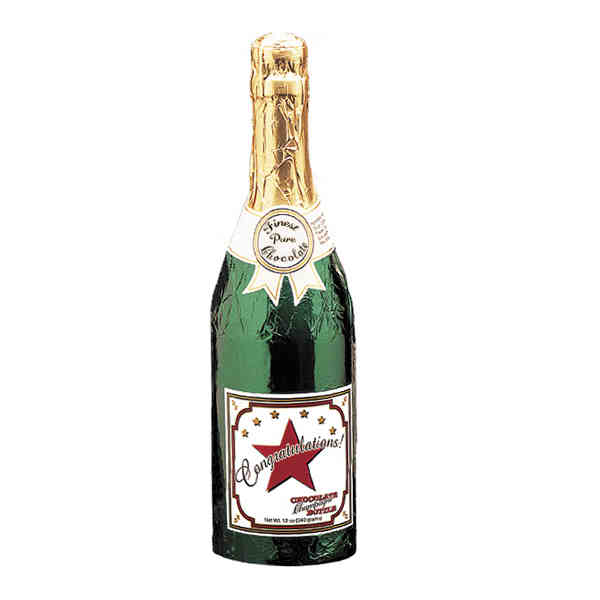 321025 Congratulations Champagne Bottle - Pack of 4
