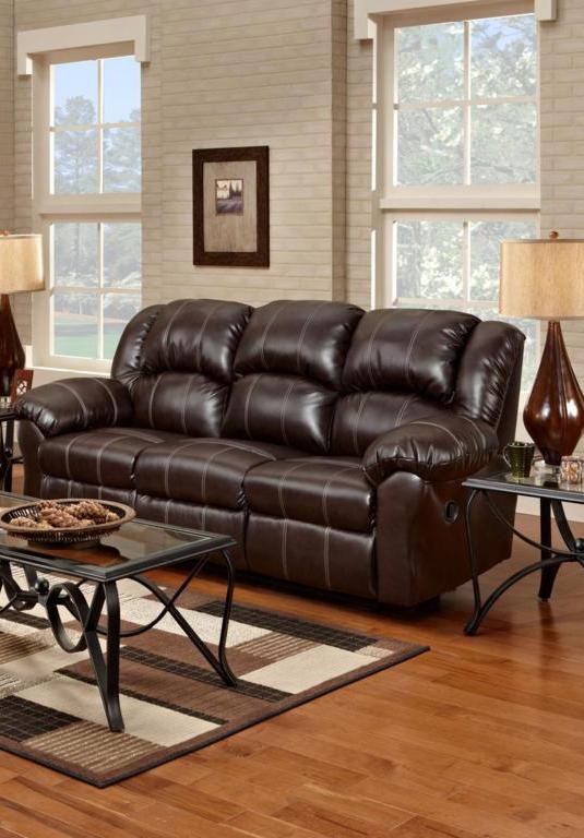 Verona IV 1003BB Ambrose Reclining Sofa Brandon Brown