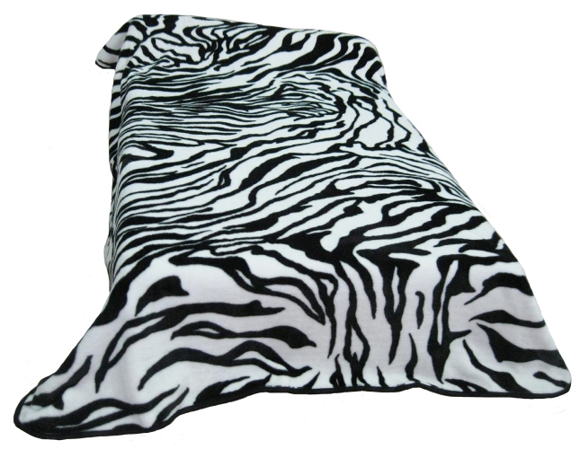 236zeb Zebra Print Throw Blanket - Bedspread