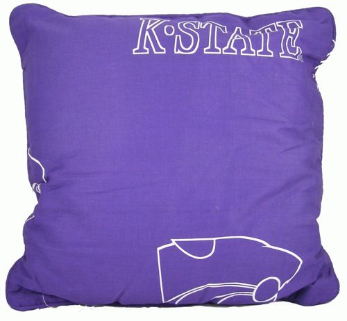 Ksudppr Kansas State 16 X 16 Decorative Pillow Set