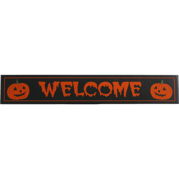 Davis  Small Decor 4346 Welcome With Pumpkins