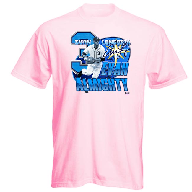 Encore Select AT1Longoria2 Evan Almighty  Pink Tshirt