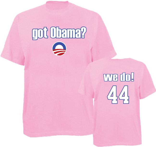 Encore Select aplgotobamapink Barack Obama Got Obama Pink TShirt