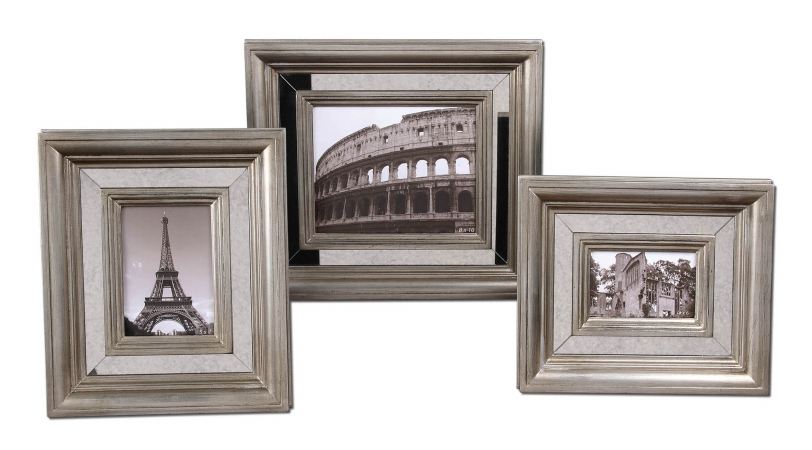 Uttermost Hasana Photo Frames S/3 Decorative Home Accessories
