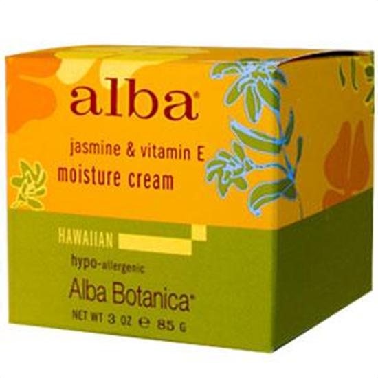 Alba Botanica Hawaiian Skin Care Jasmine & Vitamin E Moisture Cream 3 Fl. Oz. 217324