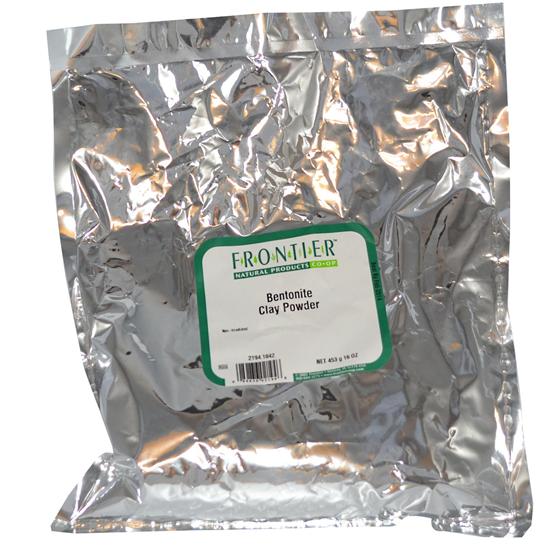 Frontier Bulk Clay Bentonite Powder 1 Lb. Package 2194
